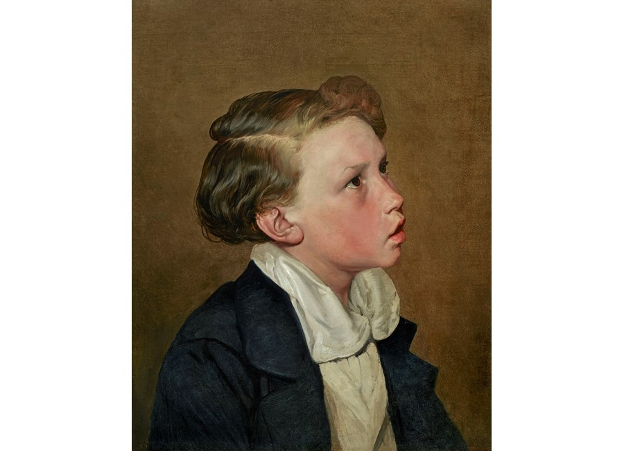 Portrait of a Blond Boy