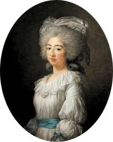 "Portrait of Marie-Josephine-Louise de Savoie, Comtesse de Provence"