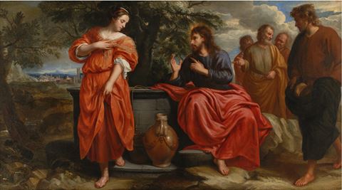 "Christ and the Samaritan Woman at the Well"